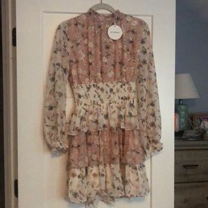 Storia floral dress with tags on
